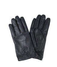COCCINELLE C-ME GLOVE EMB Leather gloves Black - Gloves - 1