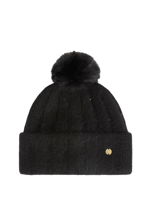 COCCINELLE JENNIE Pom pom hat Black - Hats