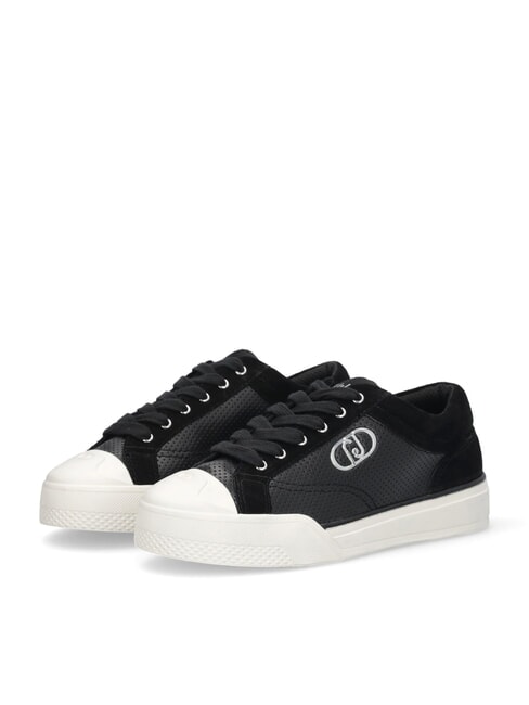 LIUJO BENSON 01 Micro-perforated sneakers black - Women’s shoes