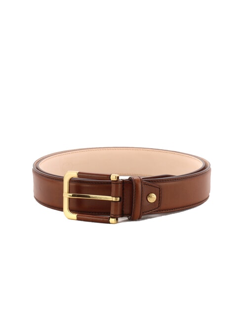 THE BRIDGE STORY UOMO Leather belt, can be shortened BROWN - Belts