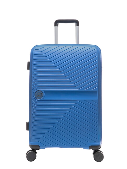 LESAC SLIDE Medium Trolley, Expandable haze blue - Rigid Trolley Cases