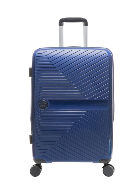 LESAC SLIDE Medium Trolley, Expandable royal blue - Rigid Trolley Cases