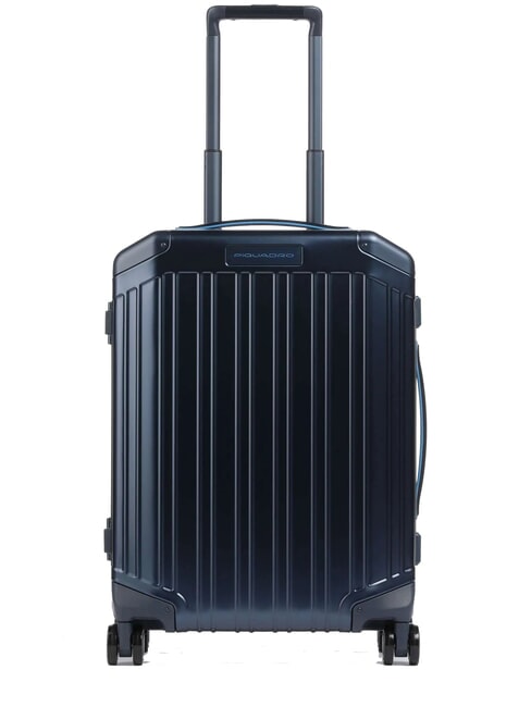 PIQUADRO ALU BLUE SQUARE Hand Luggage Trolley blue - Hand luggage