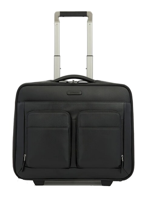 PIQUADRO MODUS SPECIALE 15.6" PC holder pilot Black - Trolley Pilot Case - Buy Online!
