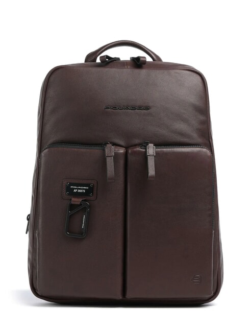 PIQUADRO HARPER 14" laptop backpack, expandable MORO - Laptop backpacks