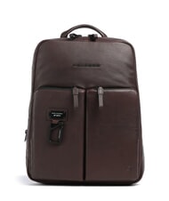 PIQUADRO HARPER 14" laptop backpack, expandable MORO - Laptop backpacks - 1