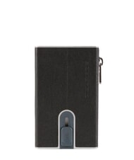 PIQUADRO BLACK SQUARE Card holder slide system - Men’s Wallets