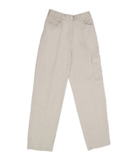 CALVIN KLEIN CK JEANS Stretch cotton cargo trousers eggshell - Women's Pants - 1