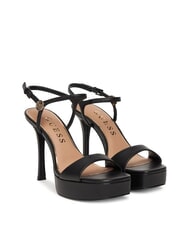 GUESS HENDORA High leather sandals with platform - Women&rsquo;s shoes