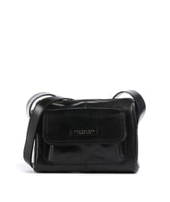 THE BRIDGE FLORA Leather shoulder bag with pocket - Women&rsquo;s Bags