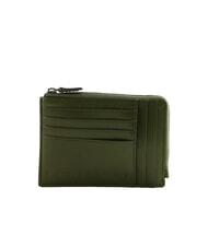 THE BRIDGE GIACOMO Leather card holder with coin purse - Men&rsquo;s Wallets