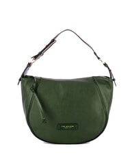 THE BRIDGE DOMITILLA Leather hobo shoulder bag gold colored malachite - Women&rsquo;s Bags - 1