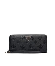 GUESS CRESIDIA 2 Large zip-around wallet black logo - Women&rsquo;s Wallets - 1