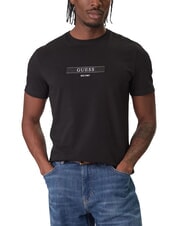 GUESS LOGO BOX Slim fit short sleeve t-shirt - T-shirt