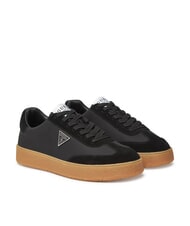 GUESS WIMAN Leather sneakers BLACK - Men&rsquo;s shoes - 1