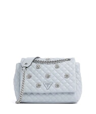 GUESS EVERLEE Mini shoulder bag / crossbody bag misty blue - Women&rsquo;s Bags - 1