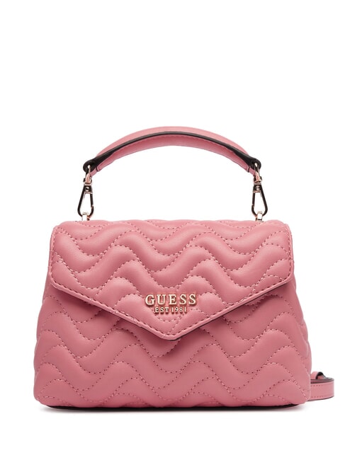 GUESS MELISANDRA Mini handbag with shoulder strap begonia - Women’s Bags