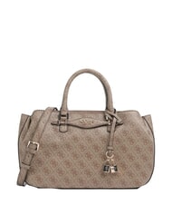 GUESS KATYA Handbag, with shoulder strap MILK LOGO - Women’s Bags - 1