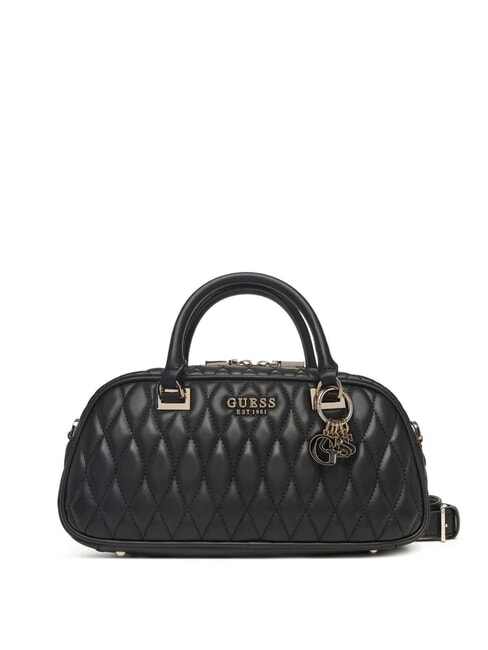 GUESS VALLA Handbag with shoulder strap BLACK - Women’s Bags