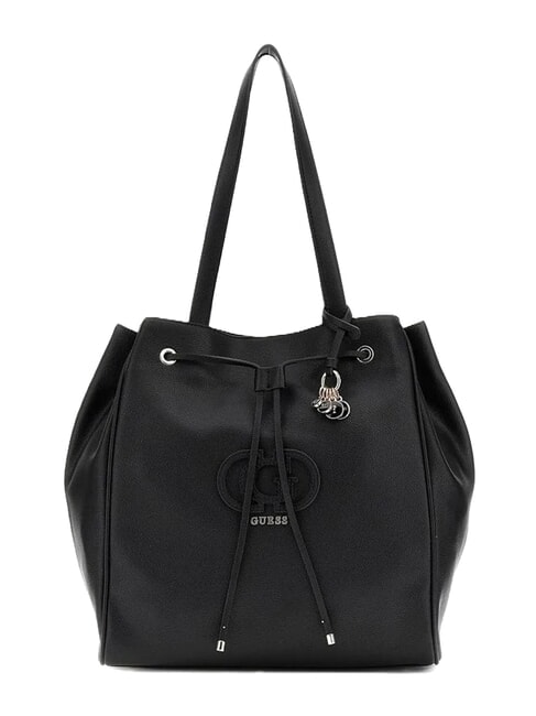 GUESS CALEBRA Shoulder tote bag BLACK - Women’s Bags