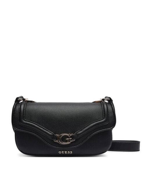 GUESS DEA Shoulder bag with flap BLACK - Women’s Bags