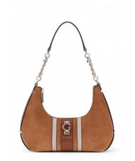 GUESS ERENIA Suede shoulder bag - Women’s Bags