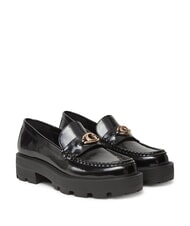 GUESS YANIKA Wedge loafers BLACK - Women&rsquo;s shoes - 1