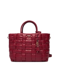 GUESS MARION Woven handbag with shoulder strap RED - Women&rsquo;s Bags - 1