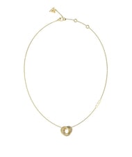 GUESS PERFECT Necklace with intertwined circles yellow gold - Necklaces - 1