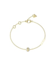 GUESS CALYPSO Bracelet with sphere and crystals yellow gold - Bracelets - 1