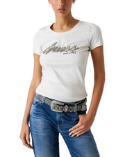 GUESS HOT FIX Cotton T-Shirt - T-shirt
