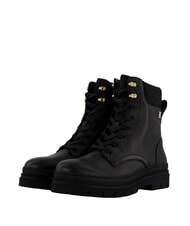 TOMMY HILFIGER CLEATED LACE-UP Lace-up ankle boots with padded collar black - Women&rsquo;s shoes - 1