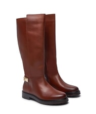 TOMMY HILFIGER TH Allti leather boots cognac brown - Women&rsquo;s shoes - 1