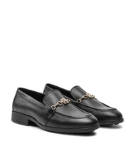 TOMMY HILFIGER TH  Leather moccasins - Women&rsquo;s shoes