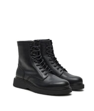 CALVIN KLEIN CK Lace-up leather ankle boots - Men&rsquo;s shoes