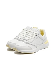 CALVIN KLEIN EPI MONO MIX Leather sneakers white - Women&rsquo;s shoes - 1