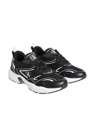 CALVIN KLEIN CK JEANS Retro Tennis Leather sneakers - Men&rsquo;s shoes