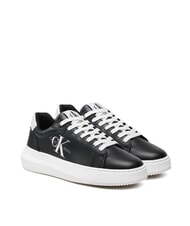 CALVIN KLEIN CK JEANS  Chunky Cupsole Leather sneakers - Women&rsquo;s shoes
