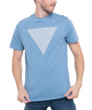 GUESS TRIANGLE LOGO Regular fit short sleeve t-shirt - T-shirt