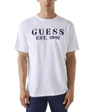 GUESS MARINA PRINT Short-sleeved T-shirt with pocket - T-shirt
