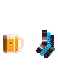 HAPPY SOCKS WURST AND BEER Gift Box 3 pairs of socks - Men's Socks