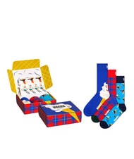 HAPPY SOCKS DOWNHILL SKIING Gift Box 3 pairs of socks 6300 - Women's Socks - 1