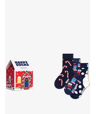 HAPPY SOCKS HOLIDAY KIDS Gift Box 3 pairs of socks - Unisex Socks