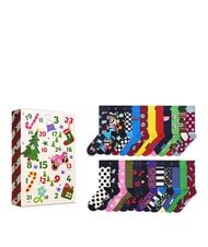 HAPPY SOCKS ADVENT Gift Box 24 pairs of socks white - Men's Socks - 1
