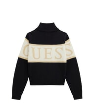 GUESS KIDS Turtleneck sweater with logo jetbla - Children's Sweaters - 1