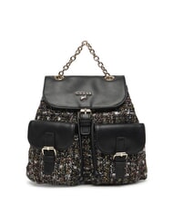 GUESS GIRLS TWEED Fabric backpack with pockets jetbla - Women&rsquo;s Bags - 1