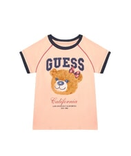 GUESS KIDS Short-sleeved teddy bear print T-shirt - Child T-shirt