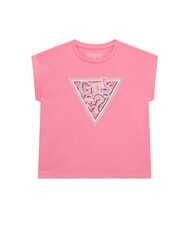GUESS KIDS Short-sleeved T-shirt with sequins - Child T-shirt