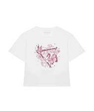 GUESS KIDS Short-sleeved T-shirt with embroidery and sequins - Child T-shirt