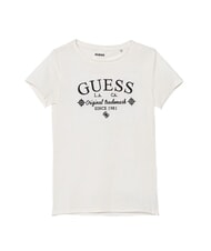 GUESS KIDS MINI ME Girls' short-sleeved T-shirt with embroidery - Child T-shirt